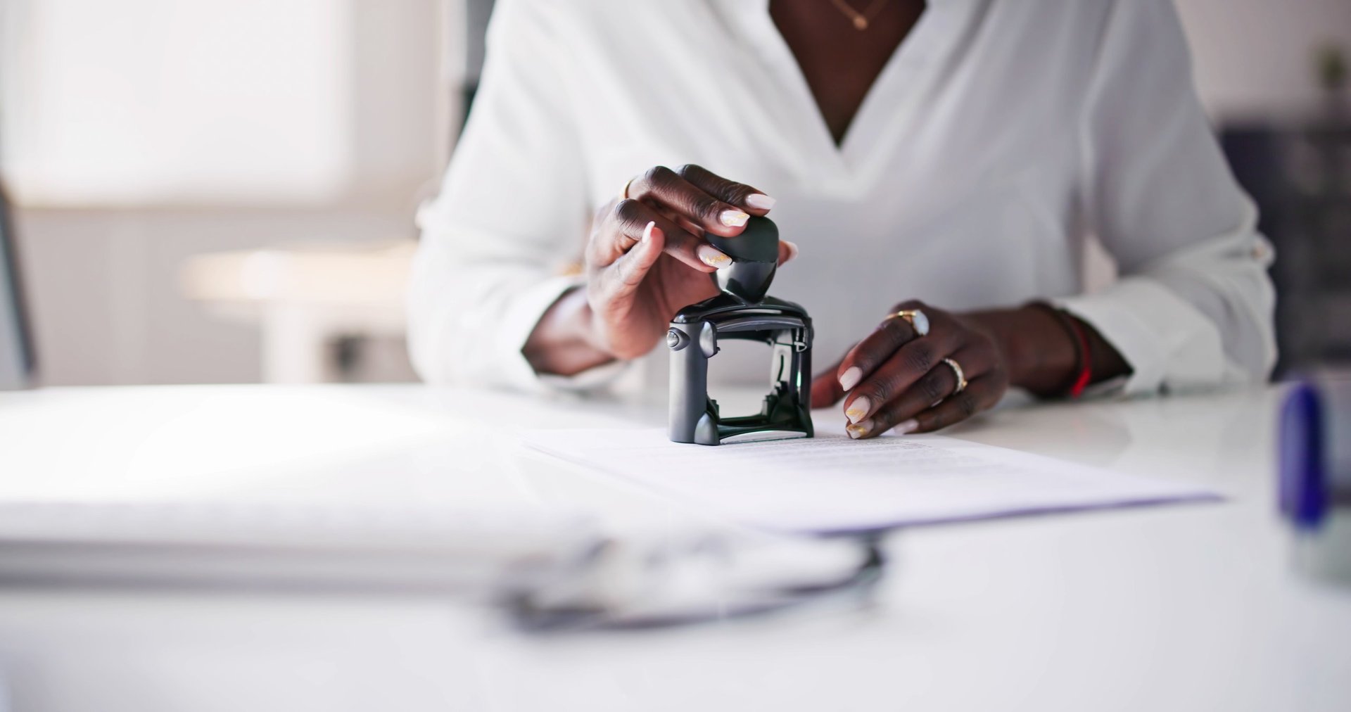 Notary Stamp On Contract